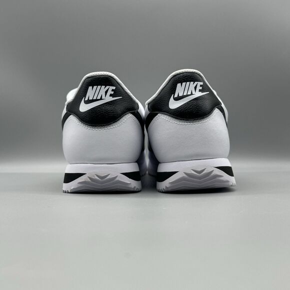 Nike Cortez Leather White Black Size 11.5 Men's Casual Shoes DM4044-105 Classic - Picture 5 of 11